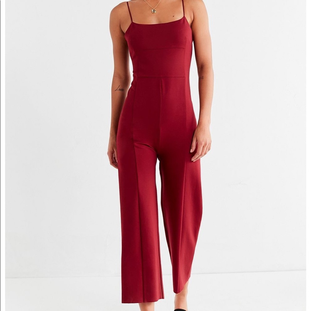 Maroon Jumpsuit